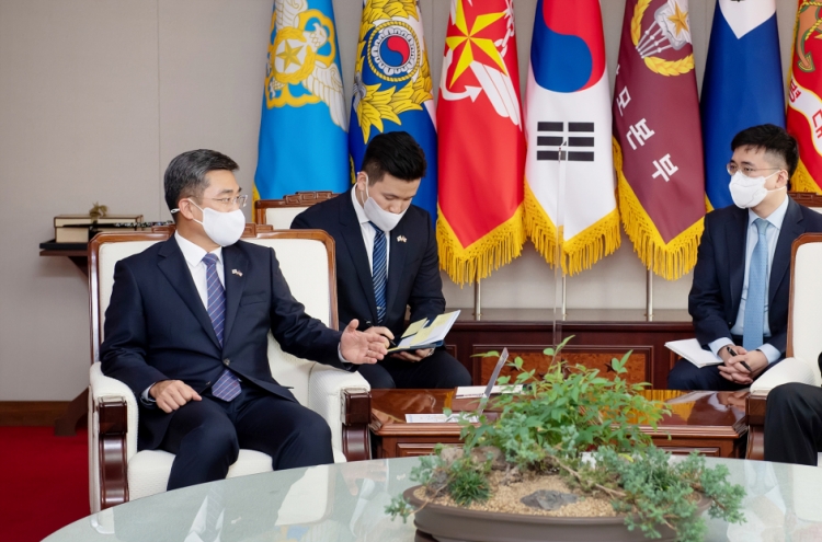 S. Korean defense chief, US commander vow strong cooperation for NK denuclearization