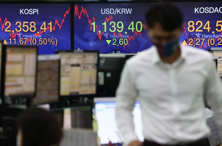Seoul shares up for 2nd day on US stimulus hopes; Korean won at 18-month high