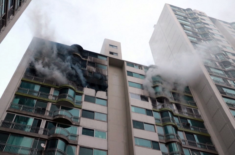Four killed, seven injured in apartment building fire in Gunpo