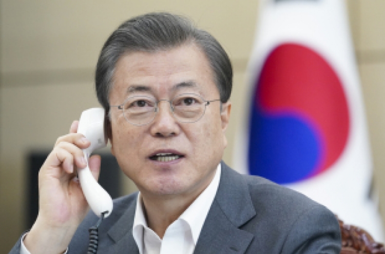 WHO chief seeks S. Korea's continued cooperation against coronavirus: Cheong Wa Dae