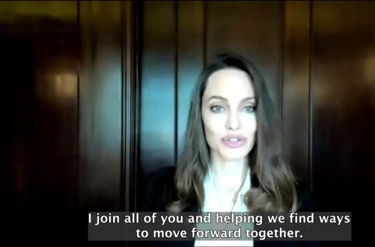 Angelina Jolie asks int'l community to avoid selfish behavior amid pandemic