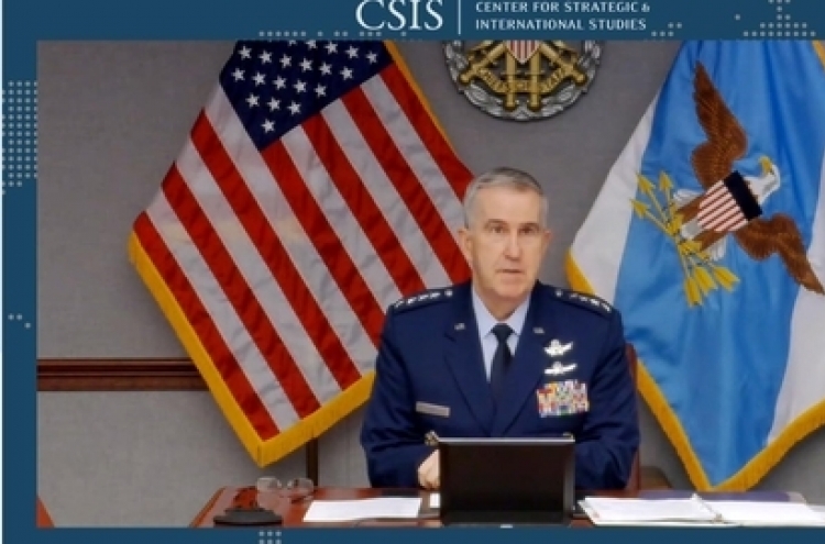 US missile defense 'clearly focused' on N. Korea: Gen. Hyten