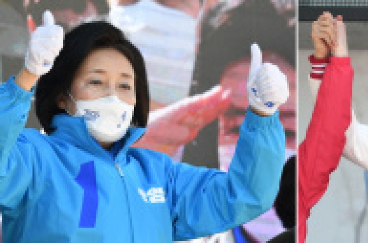 [Newsmaker] Poll shows opposition Seoul mayoral candidate has commanding lead over his ruling rival