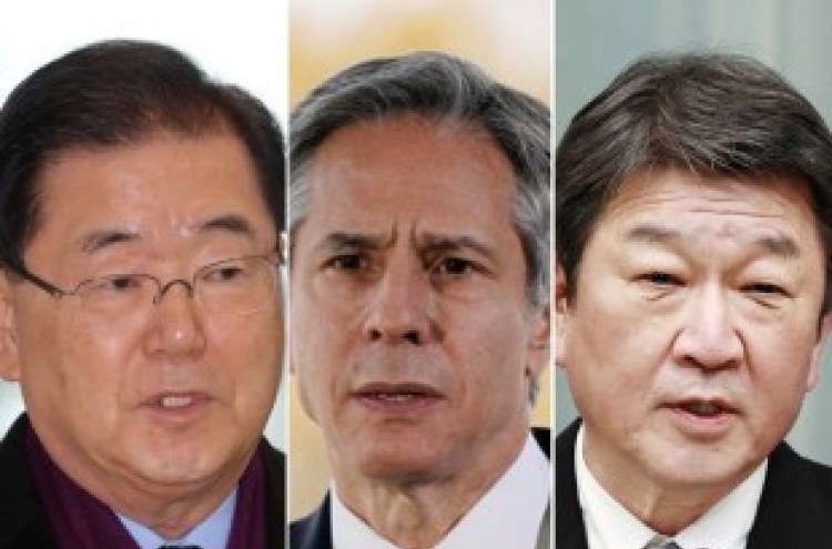[Newsmaker] Top diplomats of S. Korea, US, Japan to hold talks at G-7 meeting