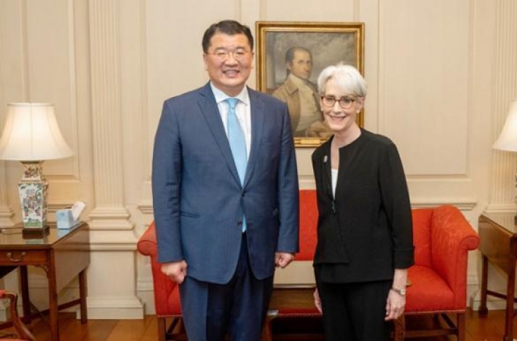Vice FM Choi, Deputy Secretary Sherman to hold talks on N. Korea, global issues