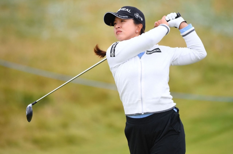 Kim Sei-young 3 back of lead after 3 rounds at LPGA season's final major