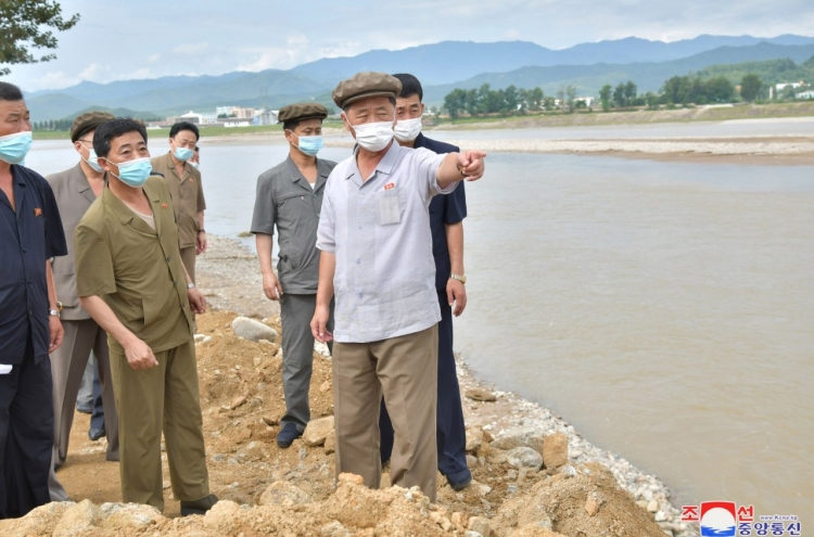 N. Korea calls for speedy recovery efforts in flood-hit eastern regions