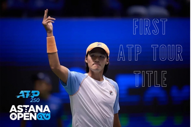 Kwon Soon-woo captures maiden ATP title, 1st S. Korean winner in 18 years