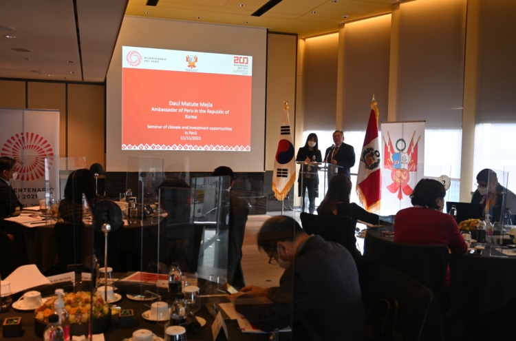 Peru hosts seminar on climate and investment opportunities