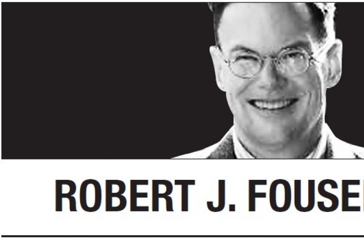 [Robert J. Fouser] The 386 Generation’s first president