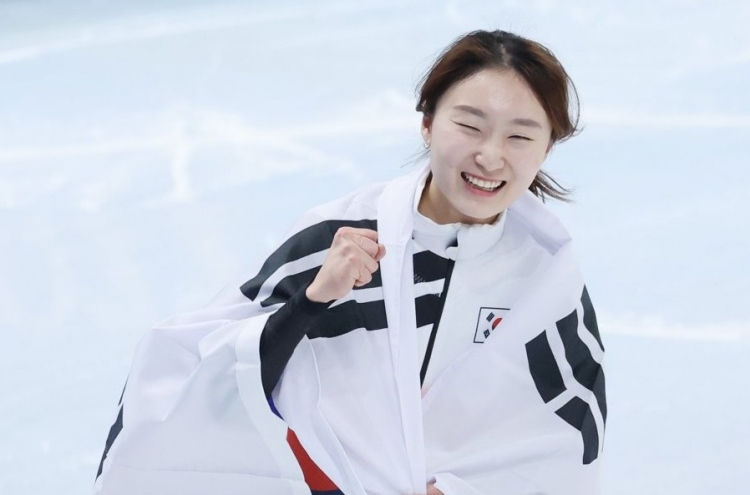[BEIJING OLYMPICS] Short track champion considers Beijing gold her most valuable medal
