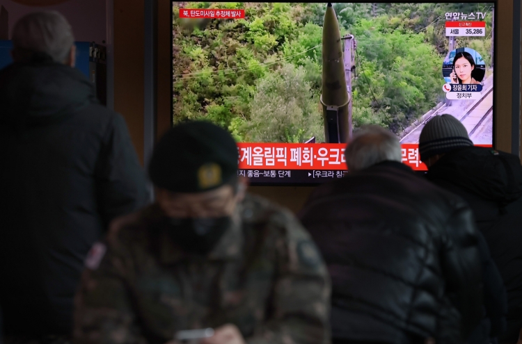 N.Korea fires ballistic missile, resumes show of force after month-long hiatus