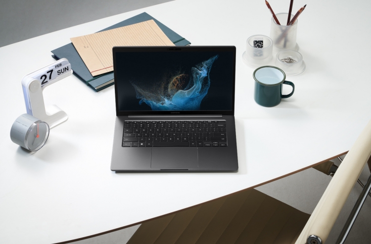 [MWC 2022] Samsung Electronics unveils Galaxy Book2, virus-proof laptop with stronger Wi-Fi
