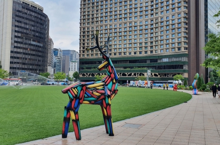Seoul’s parks, plaza become stage for sculptures