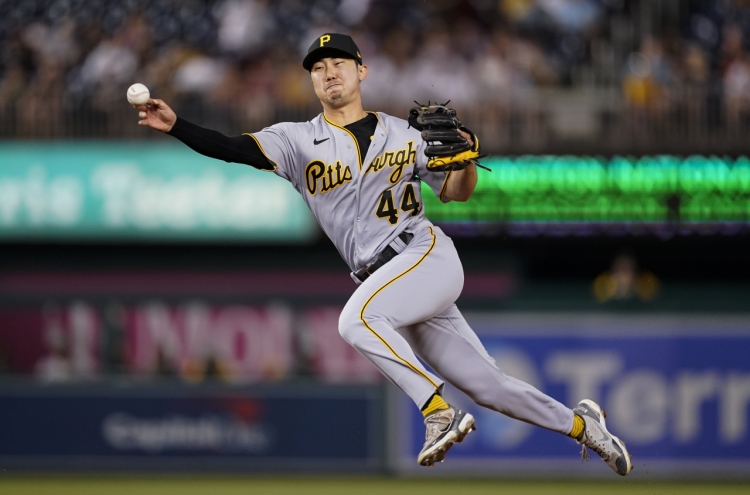 Pirates' Park Hoy-jun sent back to minors for 3rd time in 2022