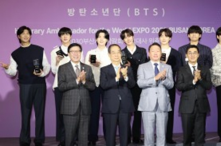BTS officially appointed honorary ambassadors for 2030 Busan World Expo