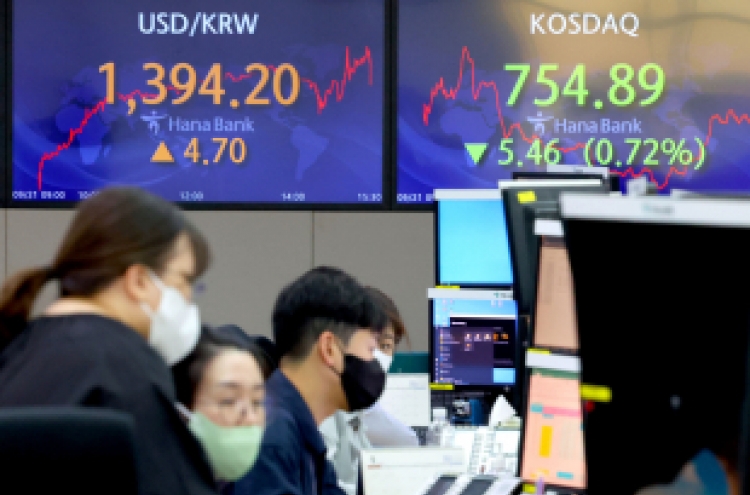 Seoul stocks dip almost 1% on growing woes over Fed rate hikes