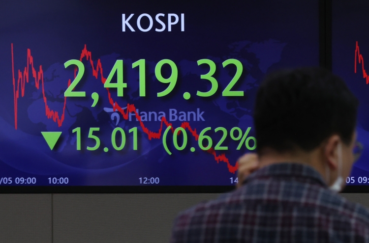 Seoul shares end lower amid US rate hike worries