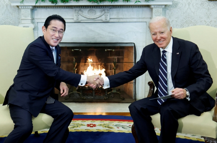 Biden, Kishida call for denuclearization of N. Korea, reaffirm cooperation with S. Korea