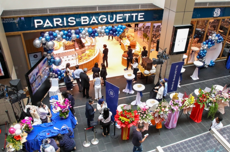 [Photo News] 1st Paris Baguette store in Malaysia