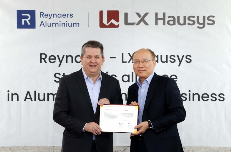 LX Hausys inks strategic partnership with Belgium’s Reynaers Aluminium