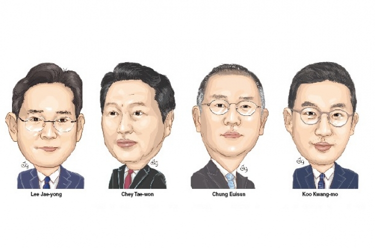 Chaebol chiefs have hands full after summit
