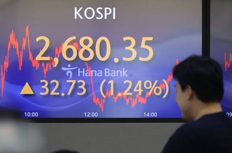 Seoul shares close over 1% higher after Fed chief's dovish comments