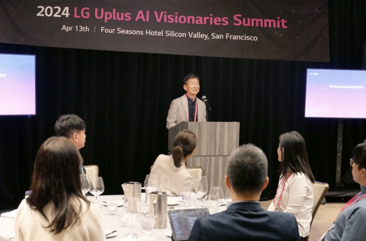 LG Uplus chief woos AI talent in Silicon Valley