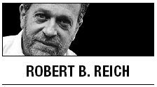 [Robert Reich] Productivity gains, smaller pie slice