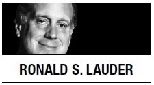 [Ronald S. Lauder] Careful handling of post-Assad Syria