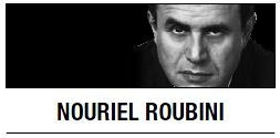 [Nouriel Roubini] Trouble on 3 continents brews perfect economic storm