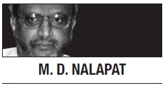 [M.D. Nalapat] Western models can not be imposed as panacea