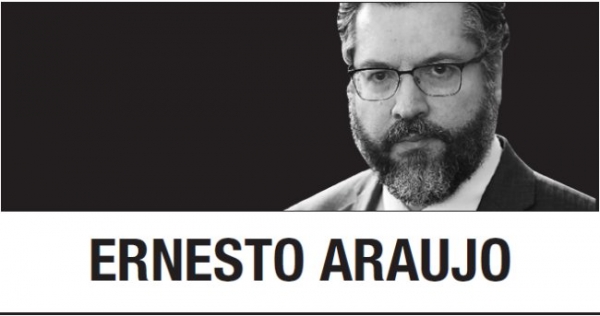 [Ernesto Araujo] Bolsonaro was not elected to take Brazil as he found it