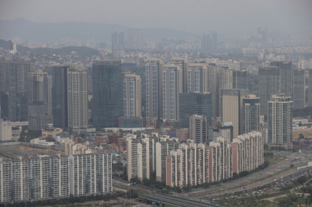 Apartments in Yongsan-gu, Seoul (Yonhap)