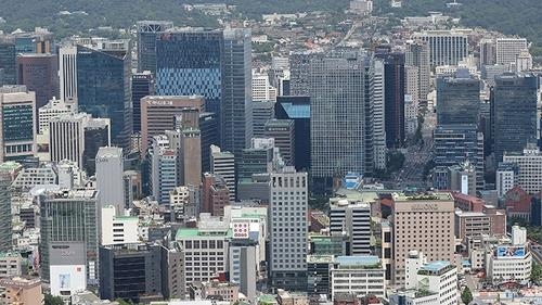 Corporate headquarters in central Seoul (Yonhap)