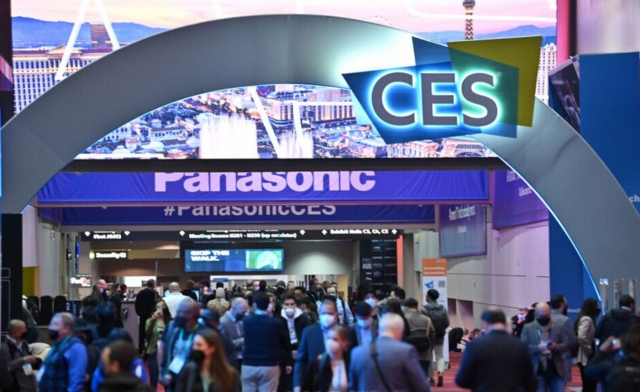 CES 2022 in Las Vegas last January