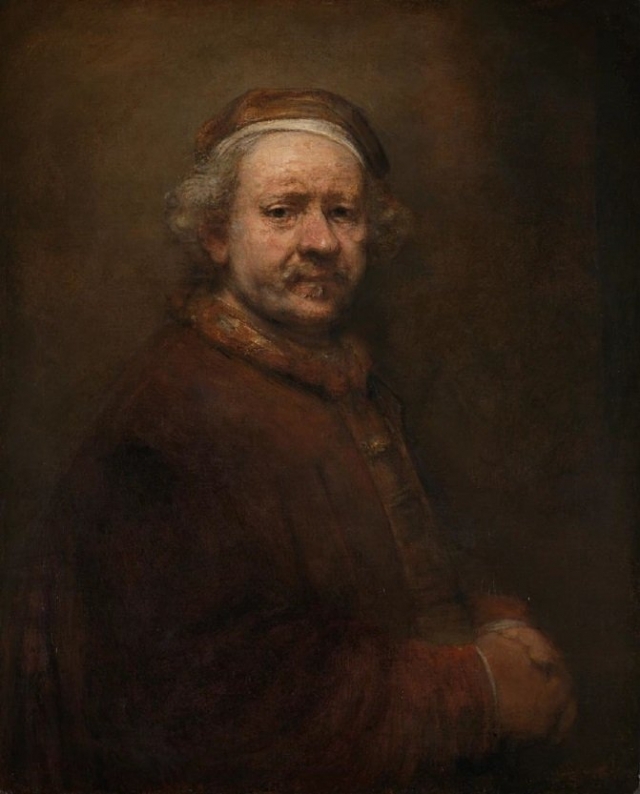 “Self-Portrait at the Age of 63,” by Dutch artist Rembrandt, which will be shown at the National Museum of Korea in June (The National Gallery, London-NMK)