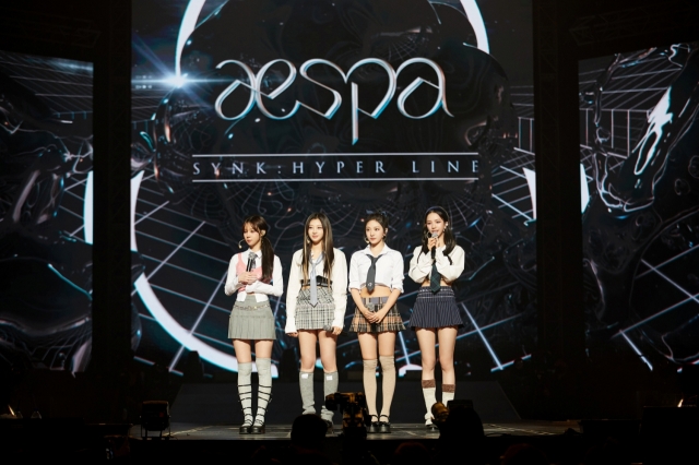 K-pop band aespa holds its first solo concert