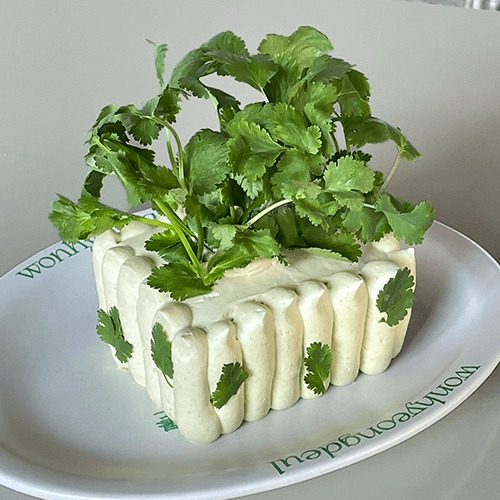 Cilantro cake (Wonhyeongdeul)