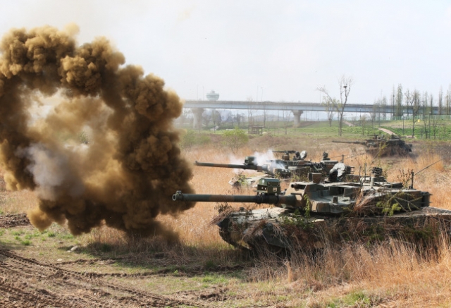 K2 Black Panther tanks (Yonhap)