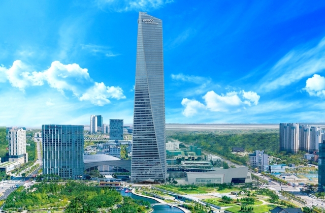 Posco Tower in Songdo, Incheon (Posco International)