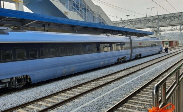 The EMU-260 bullet train developed by South Korea (Yonhap)