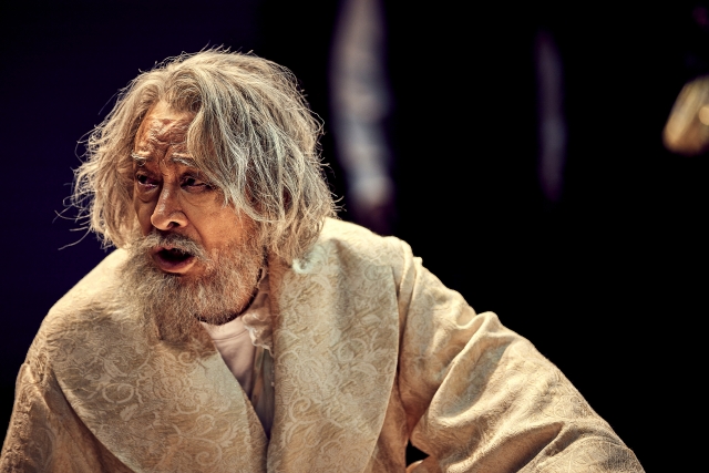 A scene from a 2021 “King Lear” performance (Theater Yeonwoo)