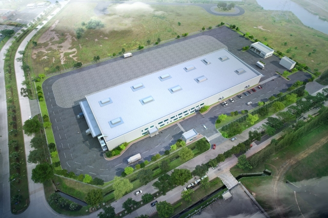 Rendering of Hyundai Mobis' battery systems plant in Indonesia (Hyundai Mobis)