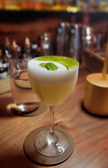 Bar Geranium's signature cocktail (Kim Hae-yeon/ The Korea Herald)