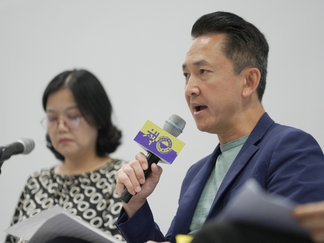 Writer Viet Thanh Nguyen attends the Seoul International Book Fair on June 17. (SIBF)