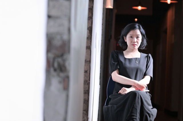 Lee So-ho poses during an interview with The Korea Herald in Geumcheon-gu, western Seoul, in June. (Lee Sang-sub/The Korea Herald)