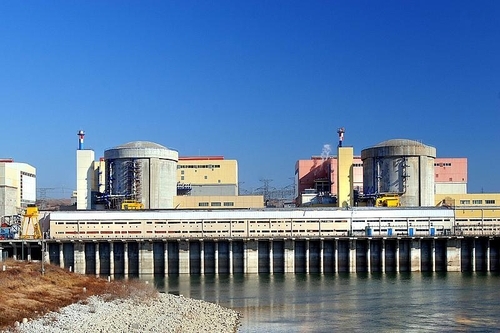 This undated photo, provided by the Korea Hydro & Nuclear Power Co. on Oct. 12, 2023, shows Romania's Cernavoda nuclear power plant. (Yonhap)