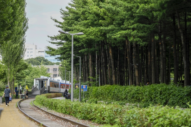 Gyeongchun Line Forest Trail in Nowon-gu, northern Seoul (Seoul Metropolitan Government)