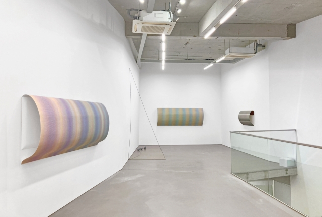 An installation view of 